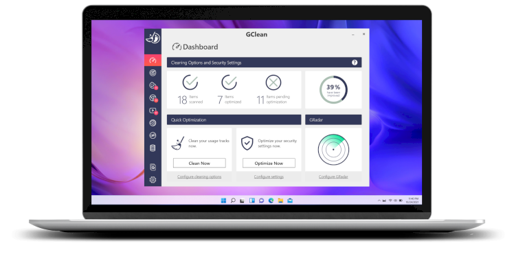 Abelssoft GClean 2025 privacy protection software review