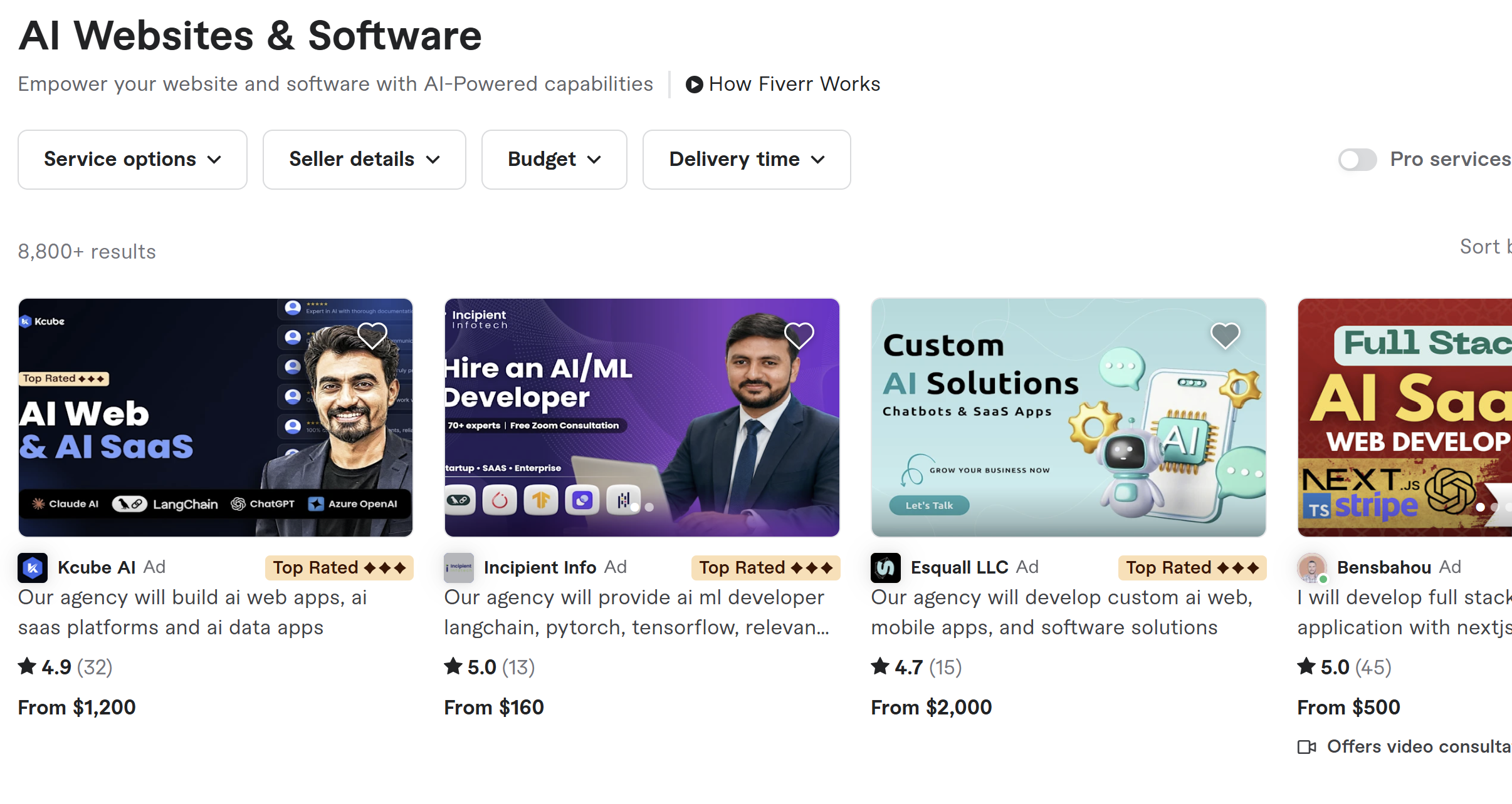 Creating a Fiverr Gig to offer professional freelance services online